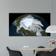 Planet Earth Showing Sea Wall Decal Design 2