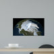 Planet Earth Showing Sea Wall Decal Design 1