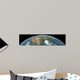 Panoramic Planet Earth and Wall Decal Design 2
