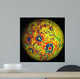 Free-air Lunar Gravity Globe Wall Decal