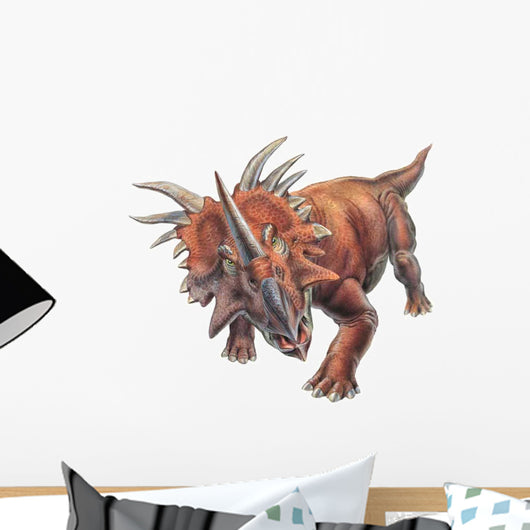 Styracosaurus Looking at the Viewer Wall Decal