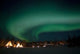 Aurora above Aurora Village Wall Decal Design 2