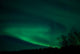 Green Aurora above Far Wall Decal Design 4