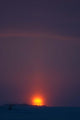 Sunset from Dettah Ice Wall Decal Design 1
