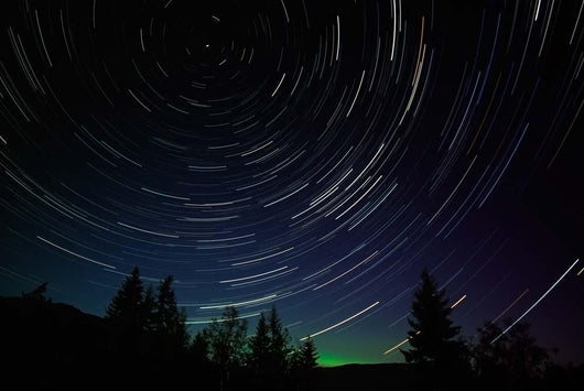 Star Trails and Low Wall Decal