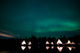 Aurora above Aurora Village Wall Decal Design 1