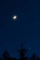 Moon and Venus Conjunction Wall Decal Design 2