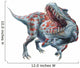 Tarbosaurus Roars Wall Decal