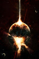 Concentrated Gamma Ray Strikes Wall Decal