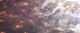 Aerial Planet Ripped Apart Wall Decal