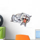 Thylacosmilus Says Hello Wall Decal