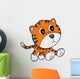 Cute Little Baby Tiger Wall Decal