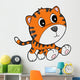 Cute Little Baby Tiger Wall Decal