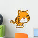 Cute Little Tiger Wall Decal