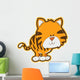 Cute Little Tiger Wall Decal