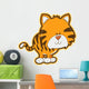 Cute Little Tiger Wall Decal