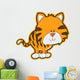 Cute Little Tiger Wall Decal
