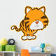 Cute Little Tiger Wall Decal