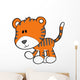 Cute Little Baby Tiger Wall Decal