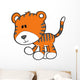 Cute Little Baby Tiger Wall Decal