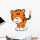 Cute Little Tiger Wall Decal