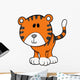 Cute Little Tiger Wall Decal