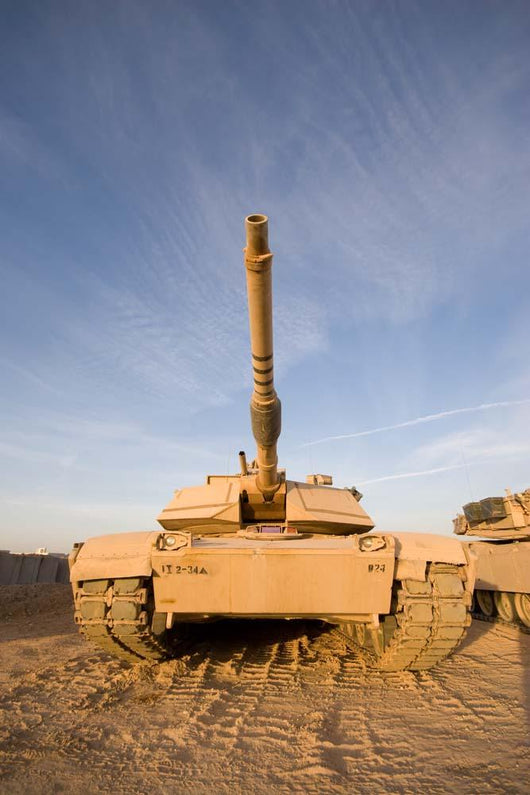M1 Abrams Tank Camp Wall Decal Design 12