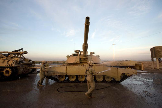 M1 Abrams Tank Camp Wall Decal Design 11