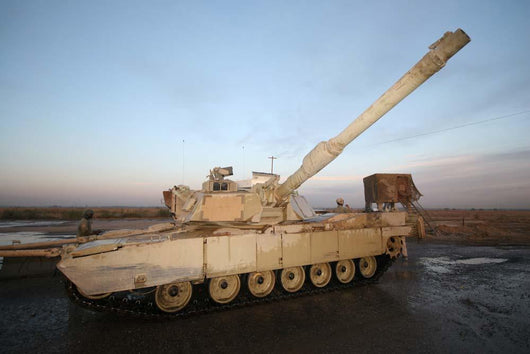 M1 Abrams Tank Camp Wall Decal Design 10