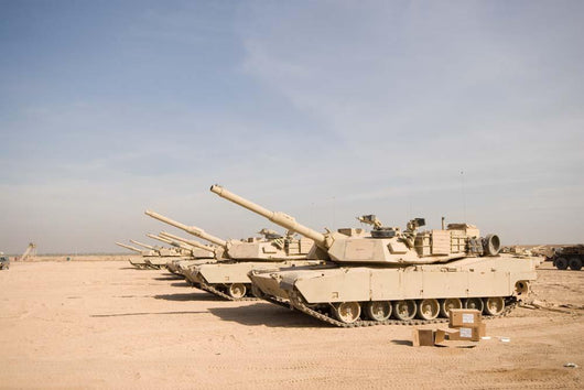 M1 Abrams Tank Camp Wall Decal Design 8
