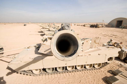 M1 Abrams Tank Camp Wall Decal Design 7