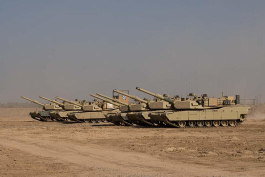 M1 Abrams Tanks Camp Wall Decal Design 14