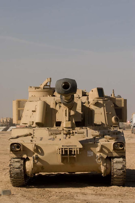 M109 Paladin Self-propelled 155mm Wall Decal Design 5