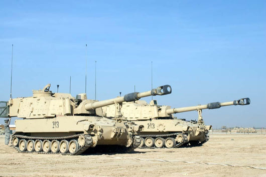 M109 Paladin Self-propelled 155mm Wall Decal Design 4