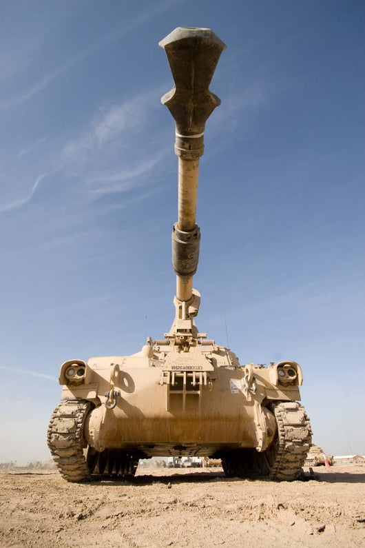 M109 Paladin Self-propelled 155mm Wall Decal Design 3