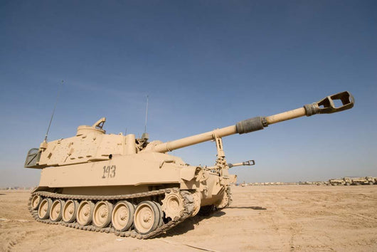 M109 Paladin Self-propelled 155mm Wall Decal Design 1