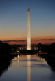 Washington Monument Sunset Washington Wall Decal Design 2