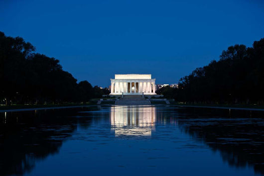 Lincoln Memorial Reflection Pool Wall Decal