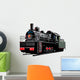 Black Steam Engine Train Wall Decal