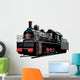 Black Steam Engine Train Wall Decal