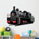 Black Steam Engine Train Wall Decal