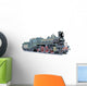 Steam Engine Train 1 Wall Decal