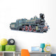 Steam Engine Train 1 Wall Decal