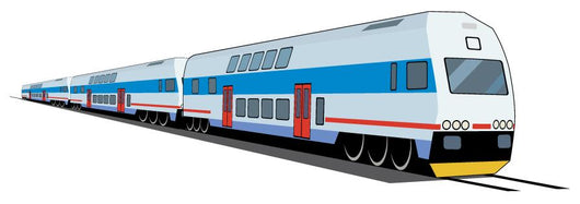 Passenger Train Wall Decal