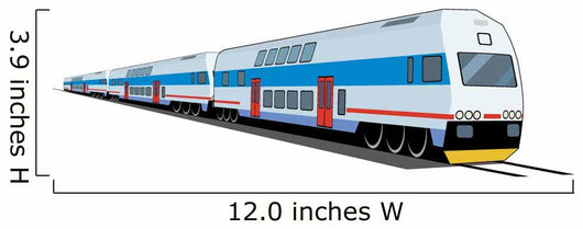 Passenger Train Wall Decal