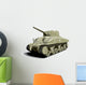 Green Military Tank Wall Decal