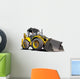 Yellow Construction Bulldozer Wall Decal