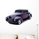 Classic Purple Muscle Car Wall Decal