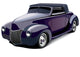 Classic Purple Muscle Car Wall Decal