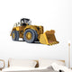 Yellow Bulldozer Construction Wall Decal
